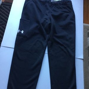 Youth Black Under Armour Sweatpants